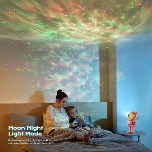 Astronaut Projector, LED Starry Sky Galaxy Projector, Night Light with Remote Control & Timer, Star Light Projector with Nabula Christmas Gift for Kids Adult for Bedroom, Room Decor, Party in Saudi Arabia