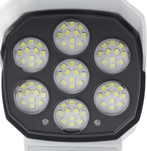 Fake Surveillance Security Solar Light LED High Brightness Simulation Dummy Camera Monitoring Street Lamp IP64 ABS Material Solar Powered Motion Activated for Outdoor Garden Gate in Saudi Arabia