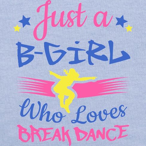 CafePress Breakdancer B Girl Who Loves Break Dance T Shirt Cute Toddler Graphic Tee, 100% Cotton in Saudi Arabia
