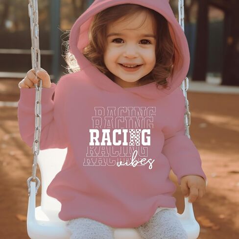 Racing Vibes Toddler-Sized Hoodie, Soft Fleece, Adorable in Saudi Arabia