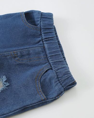 Renotemy طفل رضيع طفل رضيع ملابس الشتاء الخريف ملابس هوديي Sweatsuit ممزق الجينز ملابس طفل صغير للأولاد in Kuwait