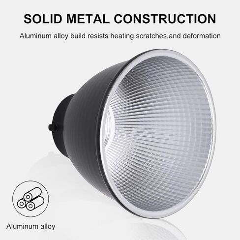 Gugxiom 5.5" 14cm Fish Scale Pattern Standard Reflector Diffuser, with Mini Bowens Mount, for YN150 YN150S YN150 Ultra Li Video Light in Saudi Arabia