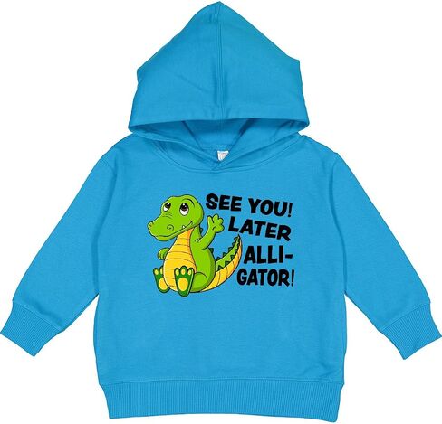 inktastic See You Later Alligator Toddler Hoodie in Saudi Arabia