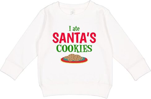inktastic I Ate Santas Cookies Toddler Sweatshirt in Saudi Arabia