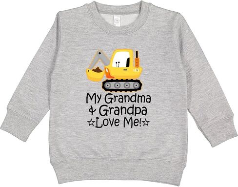 سويت شيرت للأطفال الصغار من Inktastic Grandma and Grandpa Love Me Boys Truck in Kuwait