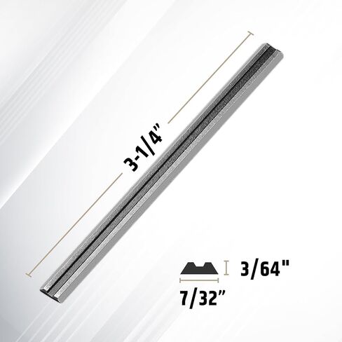 3-1/4 Inch TCT Planer Blades, 82mm Double-Edged Planer Knives Replacement for Bosch, Makita, DEWALT, Ryobi, Craftsman, Black&Decker, and More 3-1/4 Hand Portable Planers (10 Pack) in Saudi Arabia