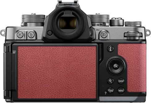 Nikon Zf Mirrorless Camera with 24.5MP Full Frame Sensor 4K UHD 30FPS Vari Angle Touchscreen OLED Viewfinder Dual Card Slot (Silver and Mauve Pink) in Saudi Arabia