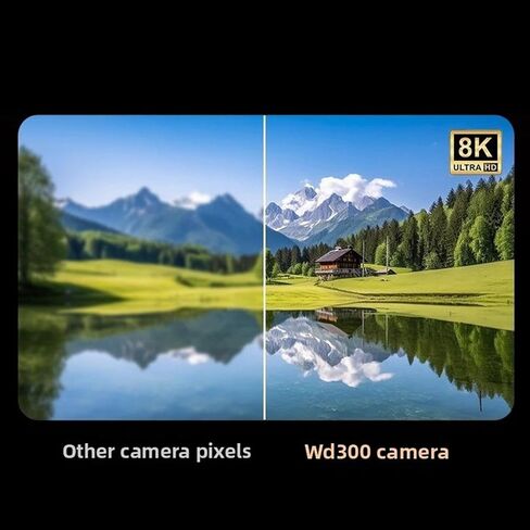 كاميرا رقمية PUSOKEI 8K للتصوير الفوتوغرافي، كاميرا تسجيل فيديو بدقة 88 ميجابكسل مع شاشة قلاب 3 بوصات 180 درجة، تكبير 18X، تركيز تلقائي، عدسة زاوية واسعة، كاميرات واي فاي بدون مرآة مع بطاقة 32 جيجابايت، بطاريتان (أسود) in Saudi Arabia