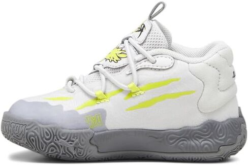 حذاء رياضي PUMA Infant Boys Mb.03 Hills سهل الارتداء كاجوال - رمادي in Kuwait