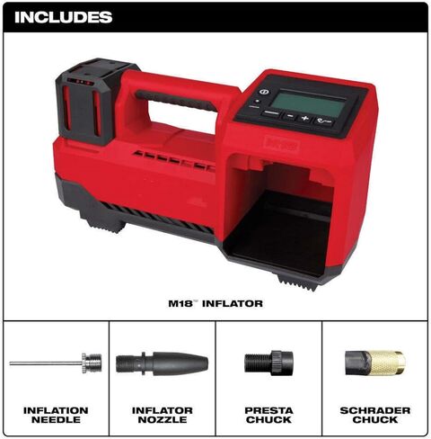 Air Compressors for Milwaukee 2848-20 M18 18V Cordless Li-Ion Inflator - Bare Tool in Saudi Arabia