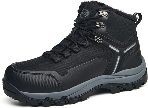 Snow Boots for Women Waterproof Ankle Booties Winter Hiking Boot Durable Warm Fur Lined Boot Non-Slip Warm Climbing Shoes Walking, Cold Weather in Saudi Arabia