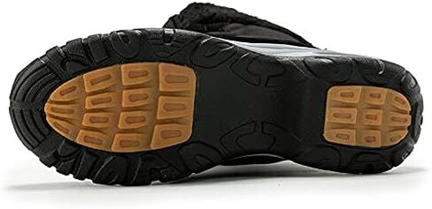 أحذية الثلوج النسائية من Eliogn أحذية شتوية دافئة من القطيفة ومضادة للانزلاق ومقاومة للماء للاستخدام في الهواء الطلق in Kuwait