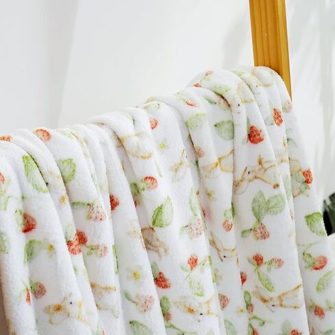 Happy Flute Cute Baby Bed Blankets,Ultra Soft Baby Blanket for Boys,Girls&Toddlers–Cozy Plush Fleece Blanket for Newborns&Kids 30''X40'' (Rabbit) in Saudi Arabia