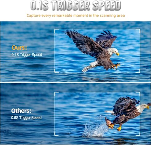 كاميرا Trail Camera 8K 60MP تعمل بالطاقة الشمسية واي فاي مع رؤية ليلية - بطارية مدمجة 7800 مللي أمبير في الساعة، مقاومة للماء IP66، تنشيط الحركة، بطاقة ذاكرة 32 جيجابايت، التحكم في التطبيق in Saudi Arabia