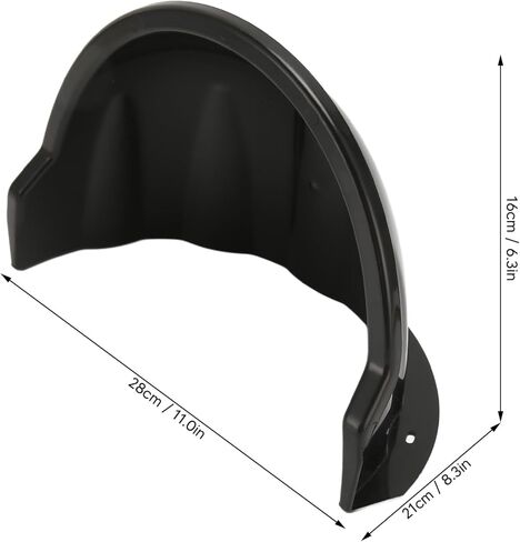 Zopsc Outdoor Security Camera Cover, ABS Plastic Sun Rain Shade Cover for Outdoor Security Camera, High Compatibility, Unnoticeable Cable Design. (Black) in Saudi Arabia