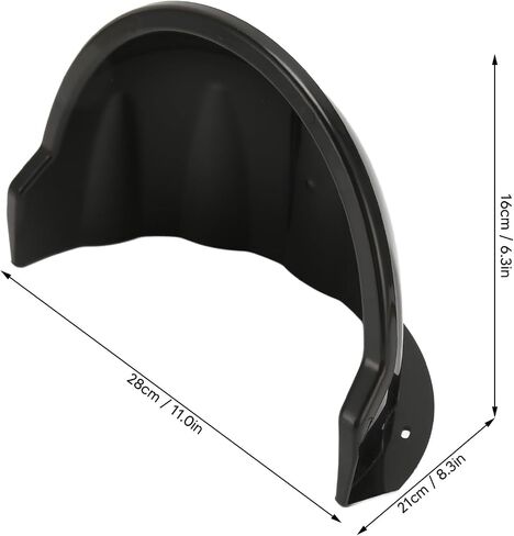 Zopsc Outdoor Security Camera Cover, ABS Plastic Sun Rain Shade Cover for Outdoor Security Camera, High Compatibility, Unnoticeable Cable Design. (Black) in Saudi Arabia