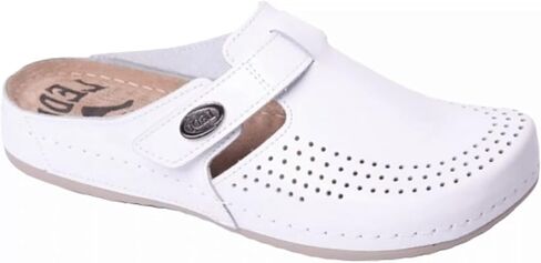 Ledi Anatomic 710 Leather Slip-on Womens Ladies Comfort Mule Clogs Slides Slippers Shoes in Kuwait
