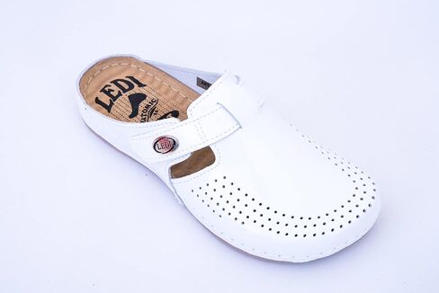 Ledi Anatomic 710 Leather Slip-on Womens Ladies Comfort Mule Clogs Slides Slippers Shoes in Kuwait
