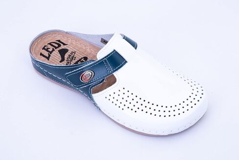 Ledi Anatomic 710 Leather Slip-on Womens Ladies Comfort Mule Clogs Slides Slippers Shoes in Kuwait