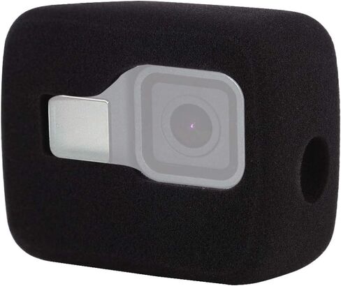 for GoPro HERO8 Black Foam Windshield Housing Case(Black) in Saudi Arabia