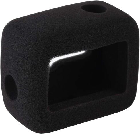 for GoPro HERO8 Black Foam Windshield Housing Case(Black) in Saudi Arabia