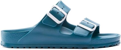 Birkenstock Women's Heels Open Toe Sandals, Turquoise, 7 in Saudi Arabia