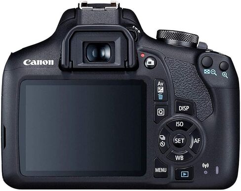 مجموعة كاميرا Canon EOS 2000D Rebel T7 مع عدسة EF-S مقاس 18-55 مم f/3.5-5.6 III + حزمة ملحقات + قطعة قماش من TopKnotch Deals in Kuwait
