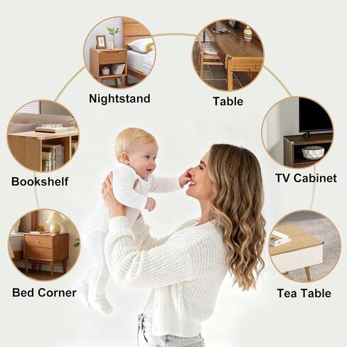 16 Pack Corner Protector Baby Proofing Corners and Edges Table Corner Protectors for Furniture Baby Safety Covers Clear Corner Guards & Edge Protectors Sharp Corner Bumpers (L Shaped+Ball Shaped) in Saudi Arabia