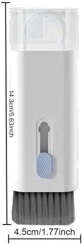 7 in 1 Electronic Cleaning Kit, 1 Set Keyboard Cleaning Kit with Brush, Multifunctional Cleaning Kit for Earphone, Laptop, Phone, Computer Monitor in Saudi Arabia