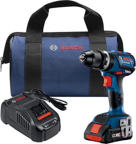 Bosch GSB18V-535CB15-RT 18V ليثيوم أيون بدون فرش 1/2 بوصة. طقم مفك مطرقة لاسلكي (4 Ah) (متجدد) in Saudi Arabia