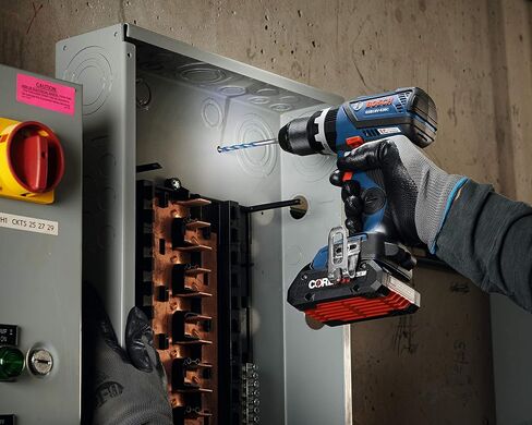 Bosch GSB18V-535CB15-RT 18V ليثيوم أيون بدون فرش 1/2 بوصة. طقم مفك مطرقة لاسلكي (4 Ah) (متجدد) in Saudi Arabia