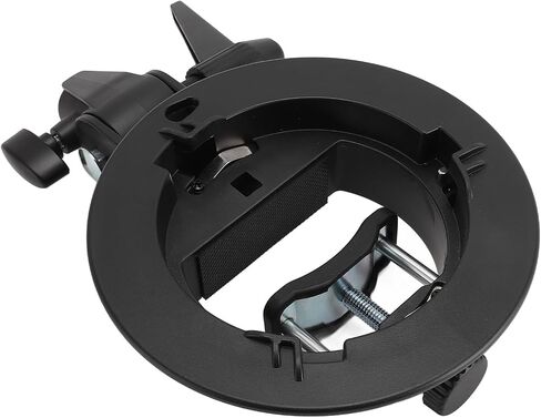 Dpofirs Adjustable Camera Flash Mount Bracket for V850 V860III TT685 Flashes, Versatile Adapter for Bare Bulb Setups, Ideal for Indoor and Outdoor Photography, Metal Plastic in Saudi Arabia