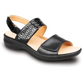 Revere Como Women’s Sandals with Back Strap - Premium Leather, Adjustable Fit, Orthotic-Friendly, Shock-Absorbing - Stylish & Comfortable for Travel & Daily Wear in Saudi Arabia