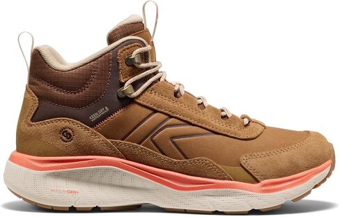 KEEN Womens Leiki Leather Mid Height Durable Lightweight Comfortable Waterproof in Saudi Arabia