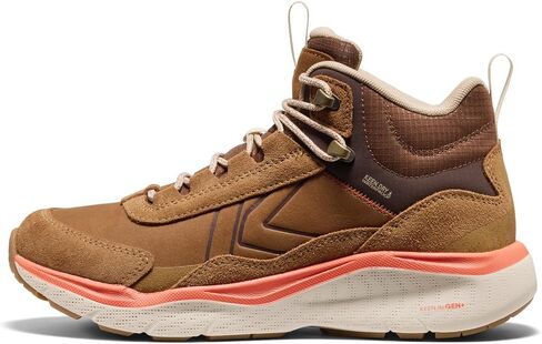 KEEN Womens Leiki Leather Mid Height Durable Lightweight Comfortable Waterproof in Saudi Arabia
