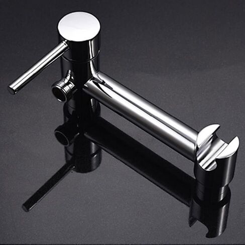 HandheldSprayer for Toilet Brass Baby Cloth Diaper Sprayer for Hot and Cold Water PortableFaucet withHose for Feminine Wash, Pet Washing, Easy to Install, Chrome,1m Hose(3m Hose) in Kuwait