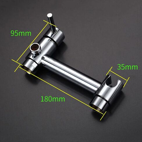 HandheldSprayer for Toilet Brass Baby Cloth Diaper Sprayer for Hot and Cold Water PortableFaucet withHose for Feminine Wash, Pet Washing, Easy to Install, Chrome,1m Hose(3m Hose) in Kuwait