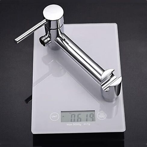 HandheldSprayer for Toilet Brass Baby Cloth Diaper Sprayer for Hot and Cold Water PortableFaucet withHose for Feminine Wash, Pet Washing, Easy to Install, Chrome,1m Hose(3m Hose) in Kuwait