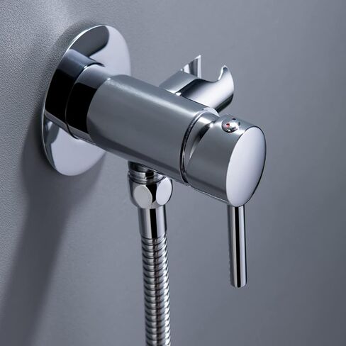 HandheldSprayer for Toilet Brass Baby Cloth Diaper Sprayer for Hot and Cold Water Portable Hand Held ToiletSprayer Head, withHose, for Feminine Wash, Pet Washing,Chrome(Chrome) in Saudi Arabia