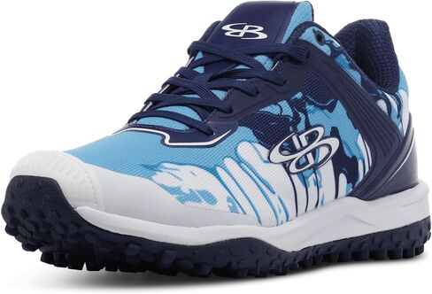 حذاء Boombah Viper للسيدات على العشب - مقدمة جرافيتي بالتنقيط - خيارات ألوان متعددة - مقاسات متعددة in Kuwait
