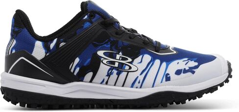 حذاء Boombah Viper للسيدات على العشب - مقدمة جرافيتي بالتنقيط - خيارات ألوان متعددة - مقاسات متعددة in Kuwait