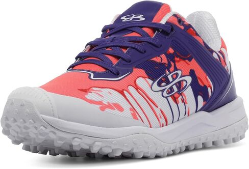 حذاء Boombah Viper للسيدات على العشب - مقدمة جرافيتي بالتنقيط - خيارات ألوان متعددة - مقاسات متعددة in Kuwait
