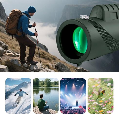 10x40 Monoculars Adult Telescope Hunting Wildlife Bird Watching Traveling Camping in Saudi Arabia