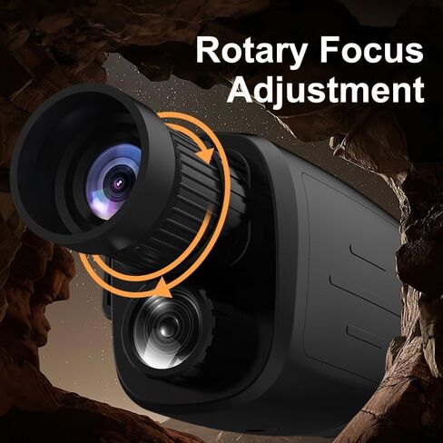 Ultra HD Digital Night Vision Monocular, 1080P Infrared Night Vision Device with 2-inch TFT Screen, Day and Night Mode, Photo and Video Recording for Outdoor Surveillance in Saudi Arabia