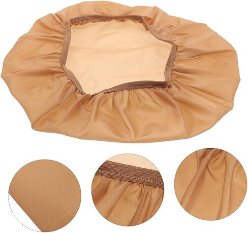 Brown Lamp Shade Diffuser Light Barrier for Pendant Table and Ceiling Lamps Easy Install Anti-glare Cover for Living Bedroom Hotel Use in Saudi Arabia