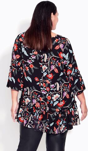 Avenue Women's Estella Print Top in Saudi Arabia