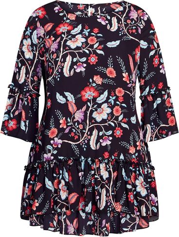 Avenue Women's Estella Print Top in Saudi Arabia