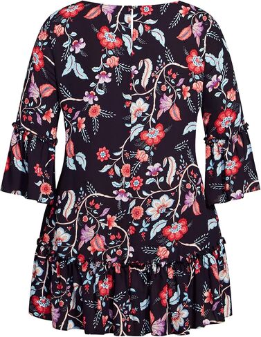 Avenue Women's Estella Print Top in Saudi Arabia
