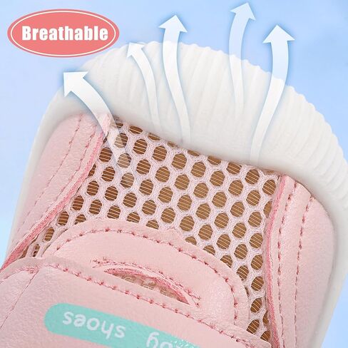 MK MATT KEELY Baby Shoes Boy Girl First Walker Shoes Toddler Non-Slip Breathable Mesh Barefoot Sneakers Infant Outdoor Lightweight Tennis Shoes in Saudi Arabia