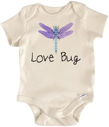 Love Bug Dragonfly - Baby Boy Girl Clothes Infant Bodysuit Funny Cute Newborn in Saudi Arabia